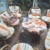 Rattan garden set
