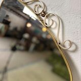 Vintage rockabilly mirror