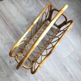 Porte-revues en rotin