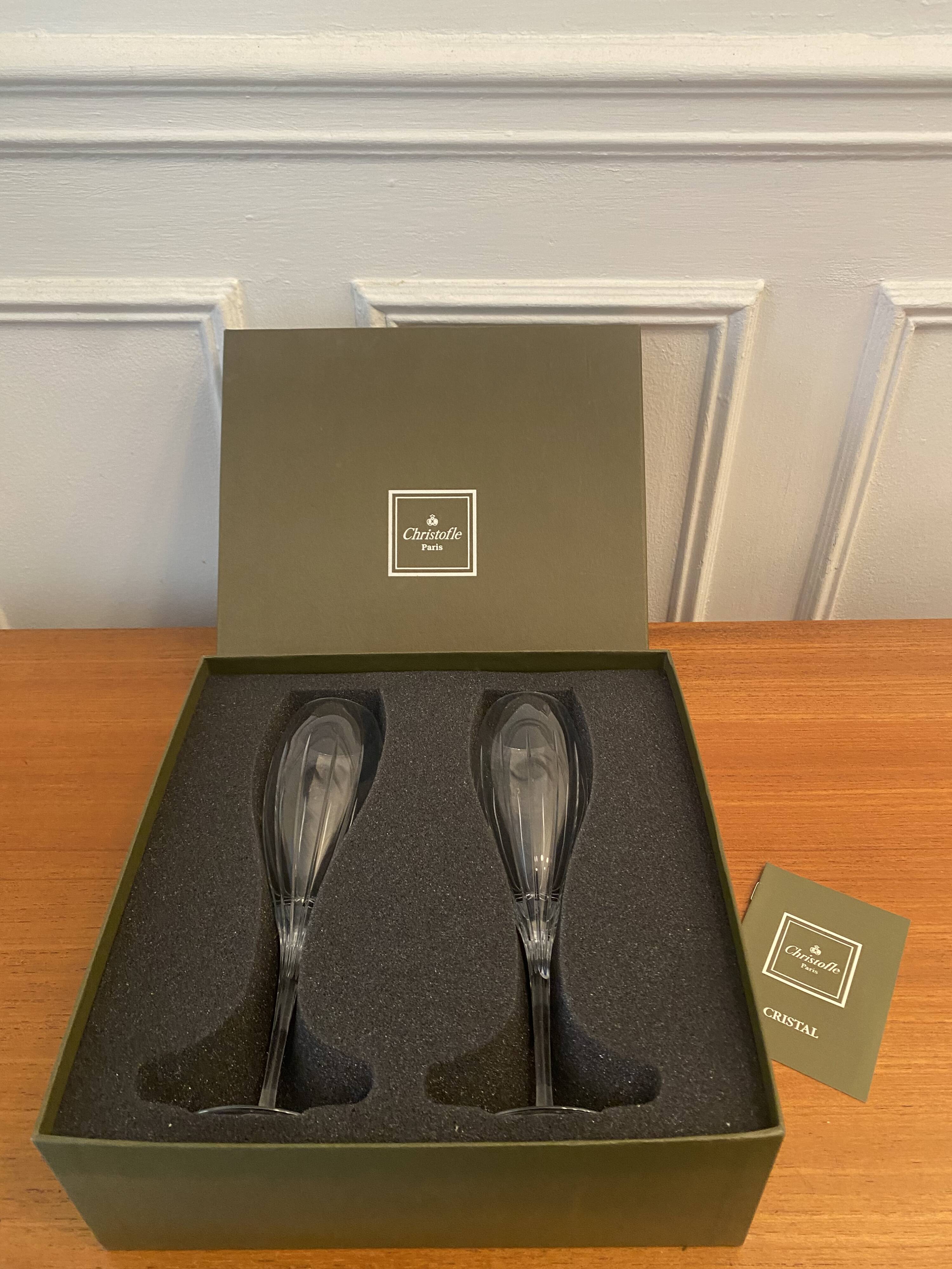 Champagne glass - Cristofle - IRIANA model