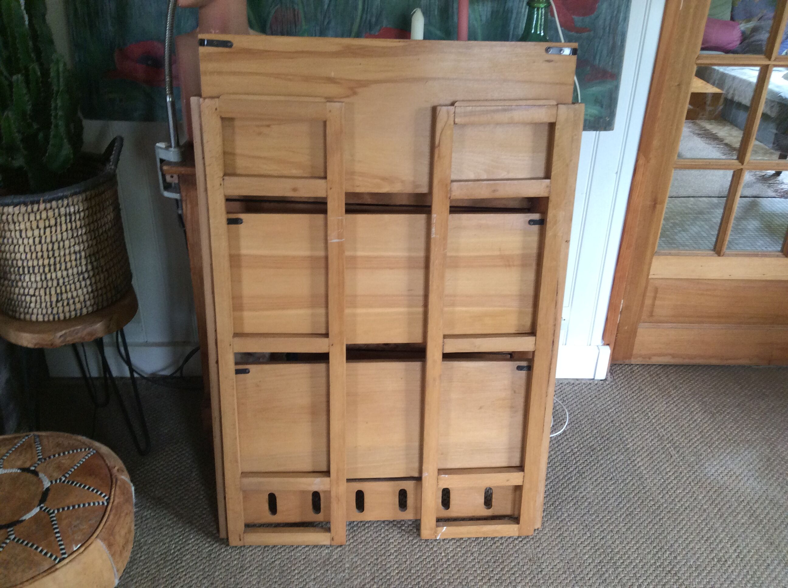 Wooden shelf