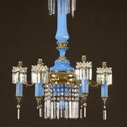 Lustre en opaline Napoléon III