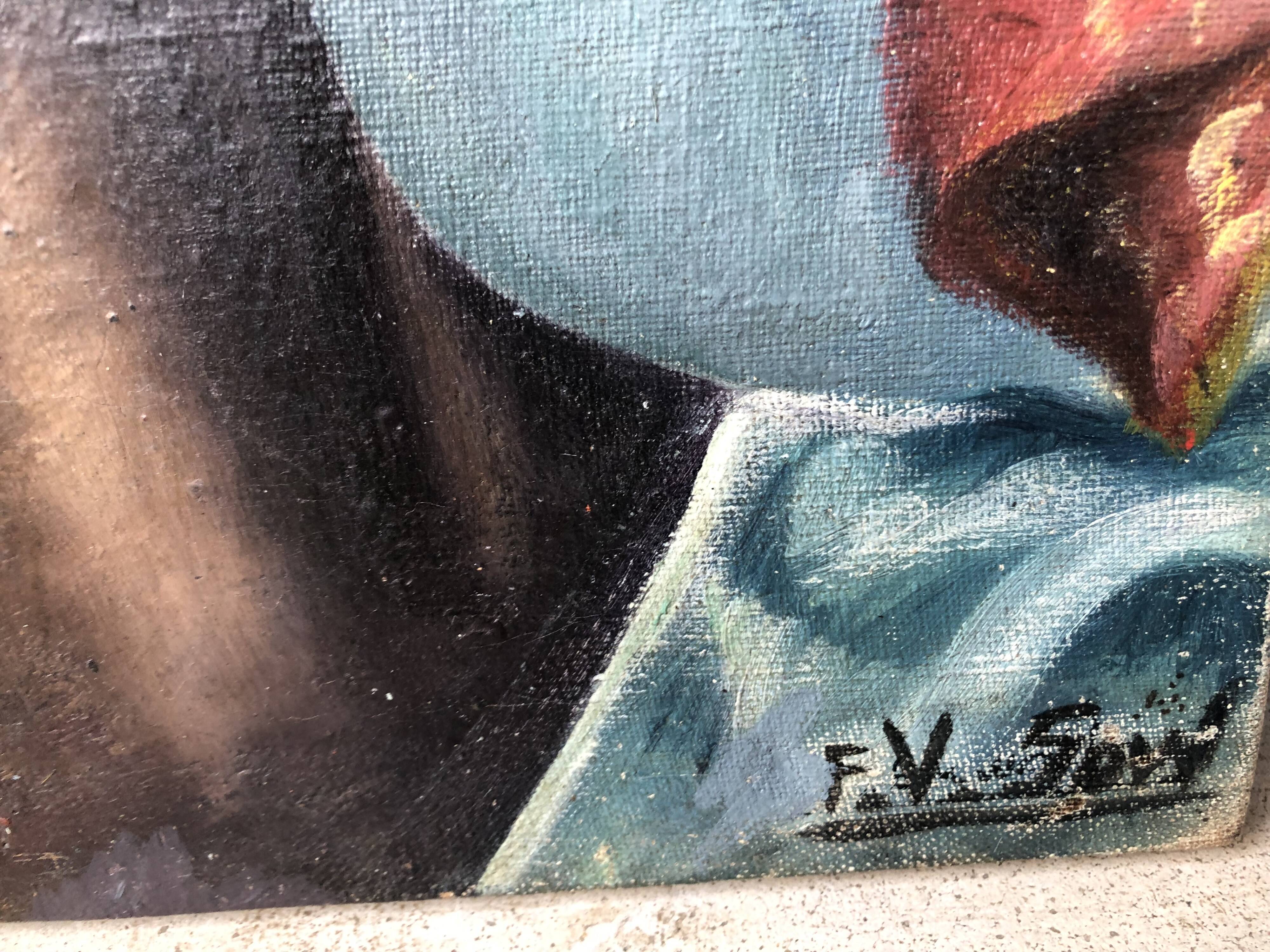 Portrait of an African woman