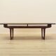 Danish rosewood coffee table with shelf, 1960s