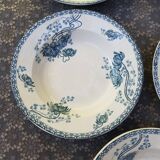 Sarreguemine soup plates