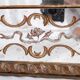 Miroir italien en verre églomisé, à parecloses, début XXe siècle