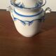 Sucrier porcelaine Paris bleue