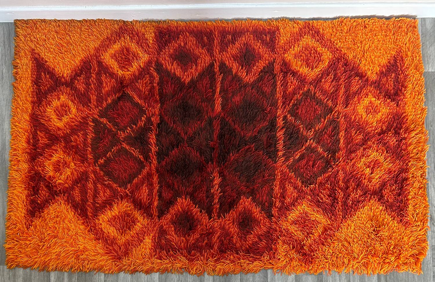 Pop Art rug 60s/70s Finlandia