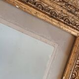 Frame with photo of peasant scene