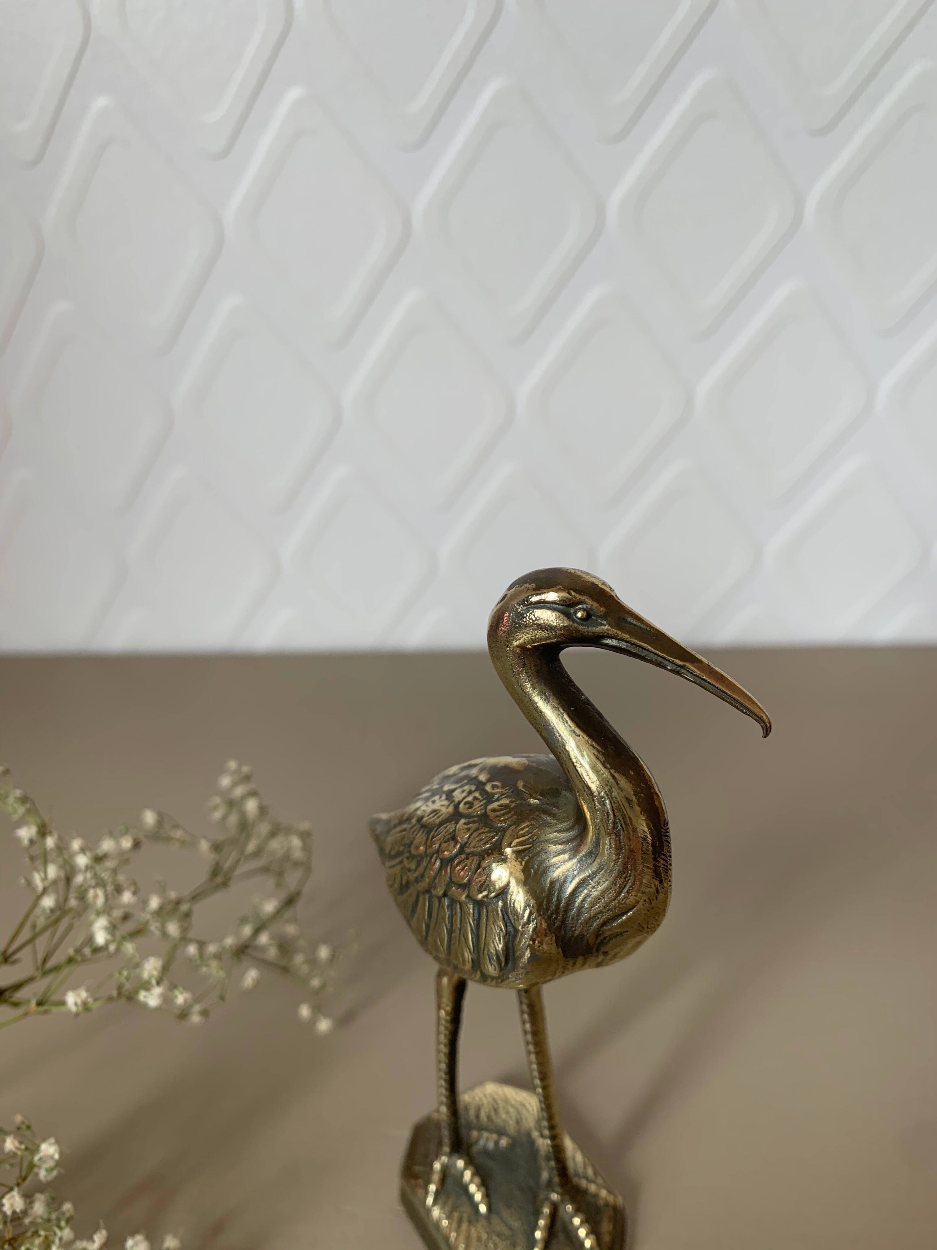 Brass heron 1970