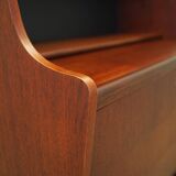 Teak secretary, Danish design, 1970s, production: Denmark