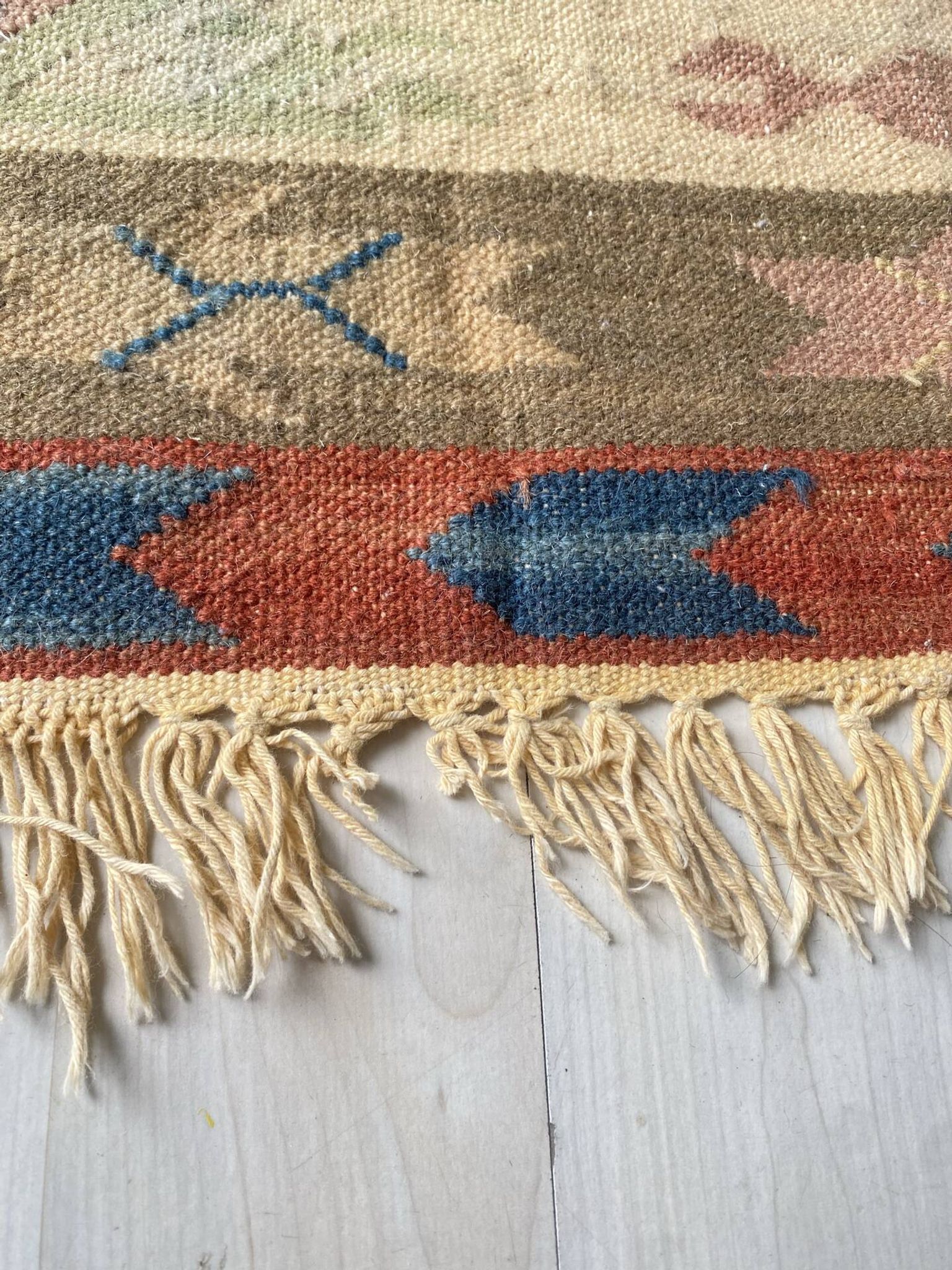 Turkish Kilim rug from Anatolia