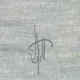 Tableau HSP "Pont de Paris en hiver" Notre Dame signé vers 1950