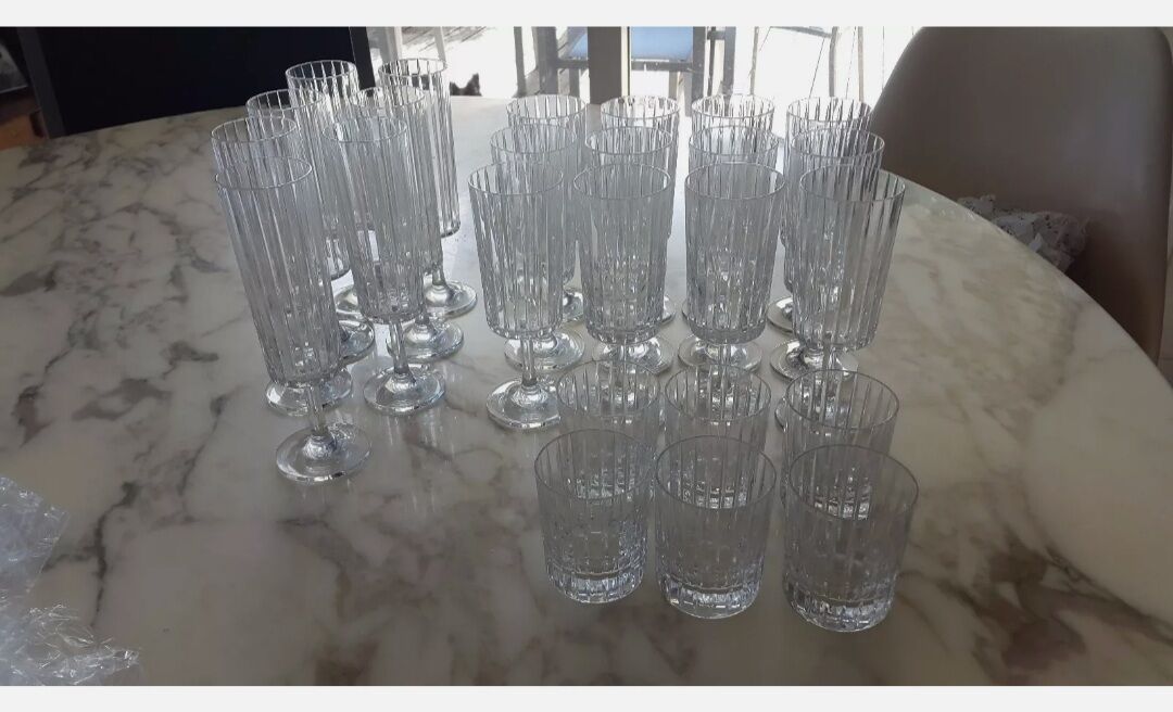 Baccarat crystal glasses