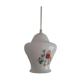 Opaline pendant lamp decorated with children's scenes 60s-70s