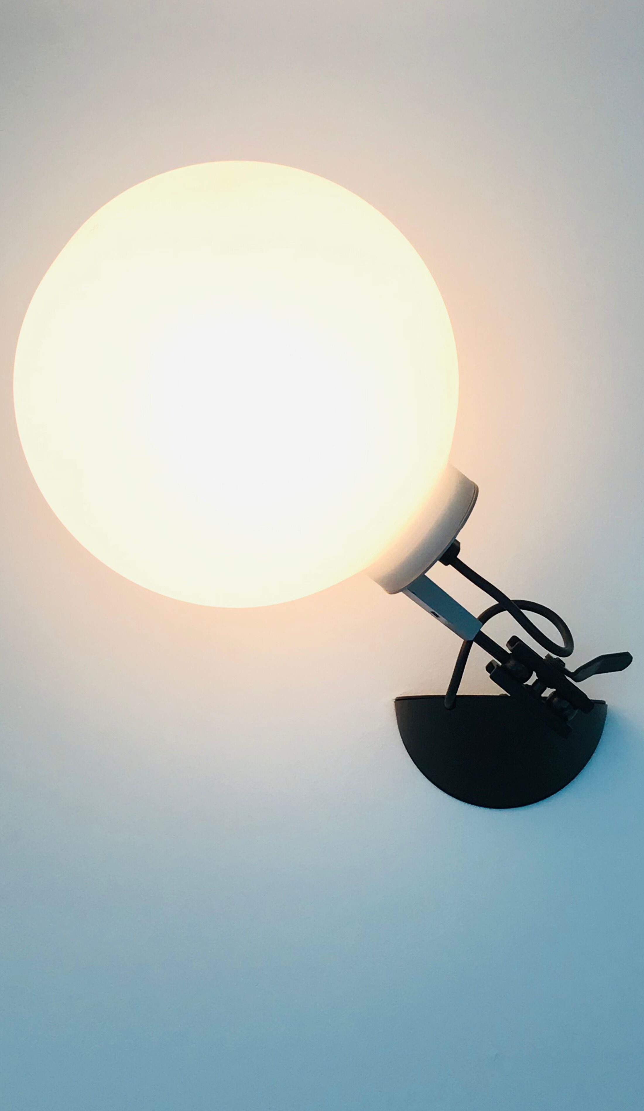 Sconce "Aggregato" by Enzo Mari and Giancarlo Fassina for Artemide, Italy 70s