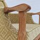 1960s, Danish design, lounge chair, furniture fabric, oak wood