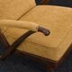 Karl Nothhelfer cherry wood wing lounge chair for Schörle & Gölz-1950s