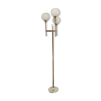 Vintage chrome Sciolari floor lamp, 1970s , Italy