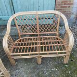 Rattan lounge