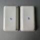 2 small Villeroy & Boch dishes, naturalist decor