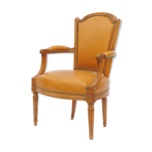 Fauteuil cabriolet de - louis xvi