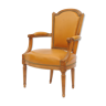 Fauteuil cabriolet de style Louis XVI