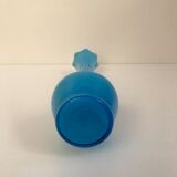 Soliflore bleu en opaline