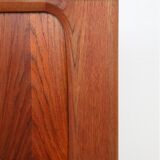 Bernhard Pedersen & Søn teak sideboard with tambour doors / Danish Mid-Century Modern design / 1960s