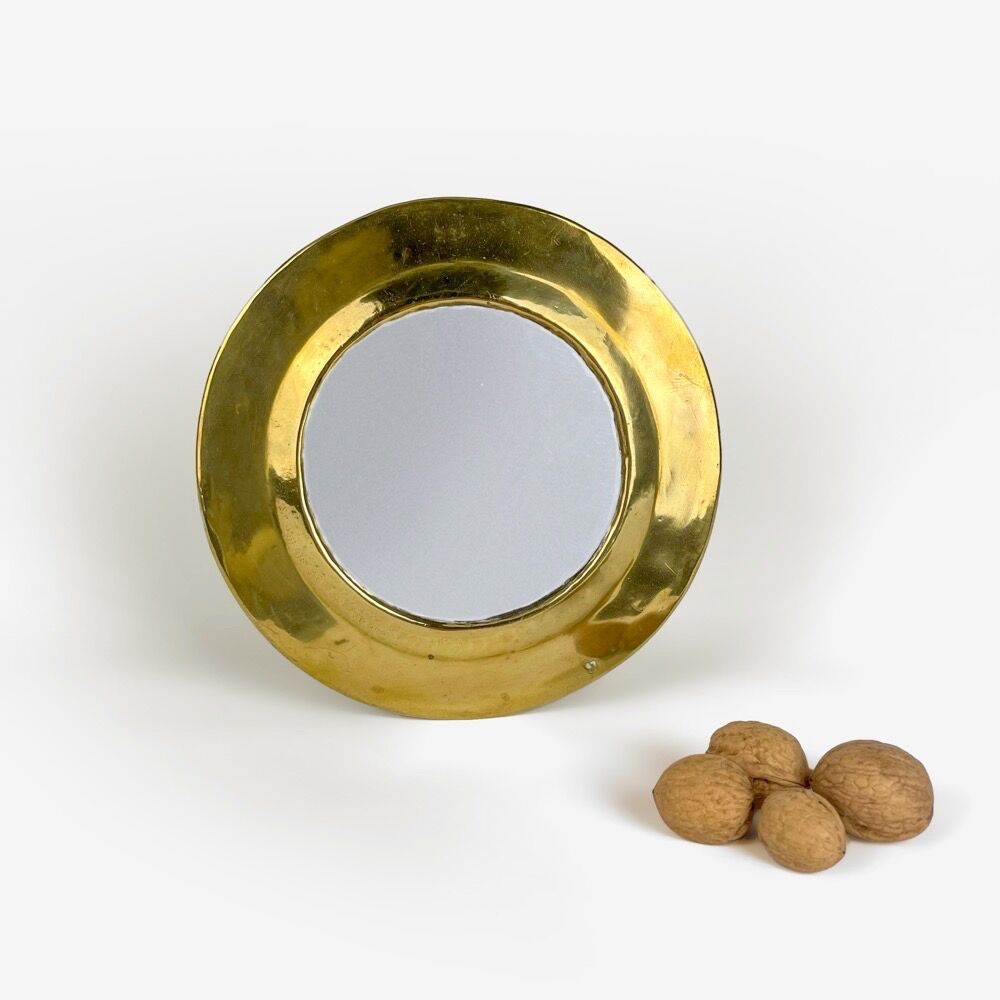 Miroir marocain en laiton années 70