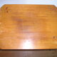 Sofa end table with 2 trays