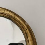 Old golden mirror