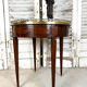 Louis XVI style mahogany hot water bottle table