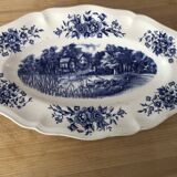 Sarreguemines dish and ramekin