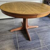 Vintage Baumann extendable table, 1970s