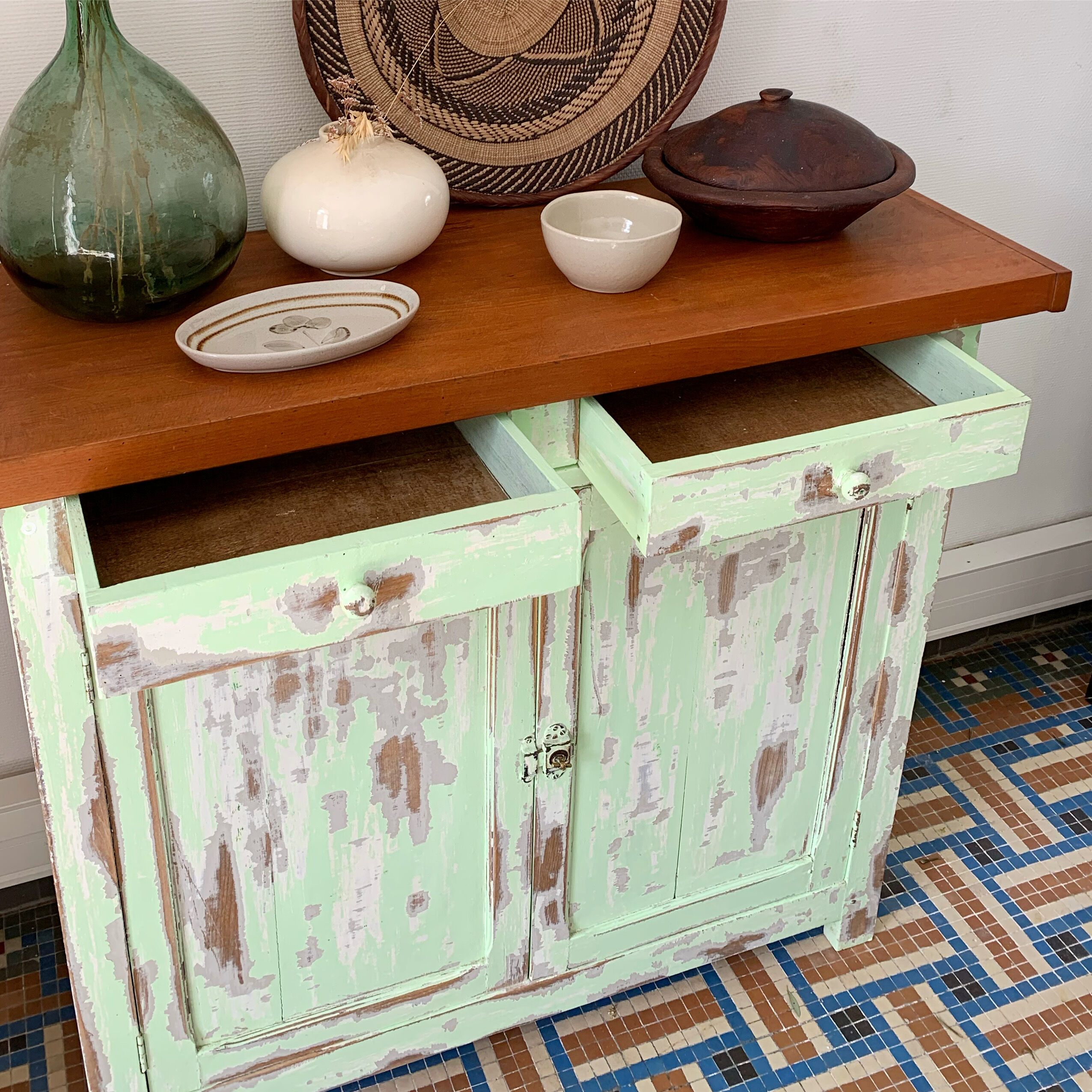 Patinated Parisian buffet