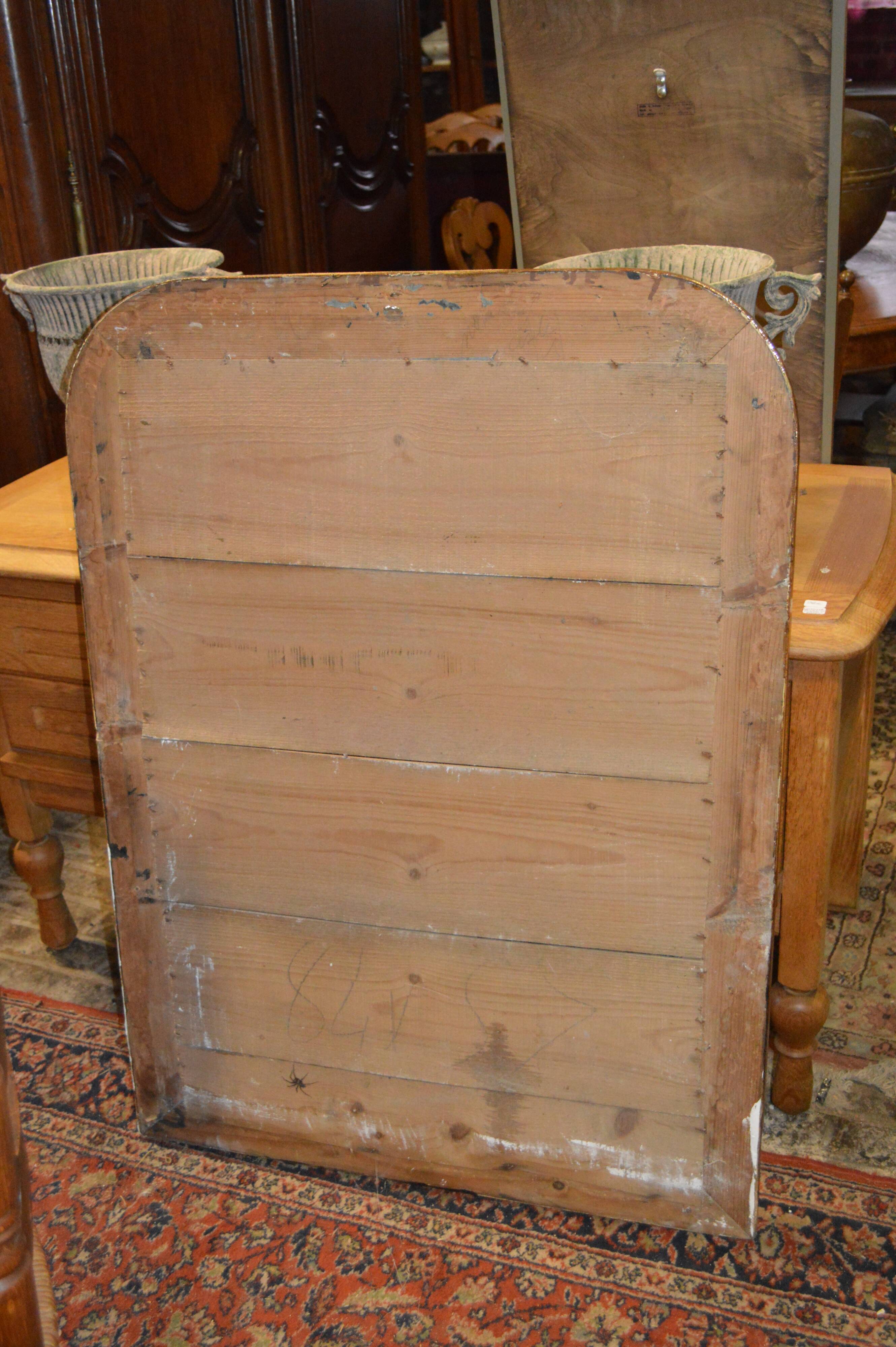 Louis Philippe style gilt mirror 78x105cm