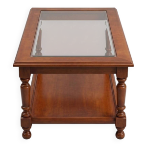 Table basse en merisier - massif