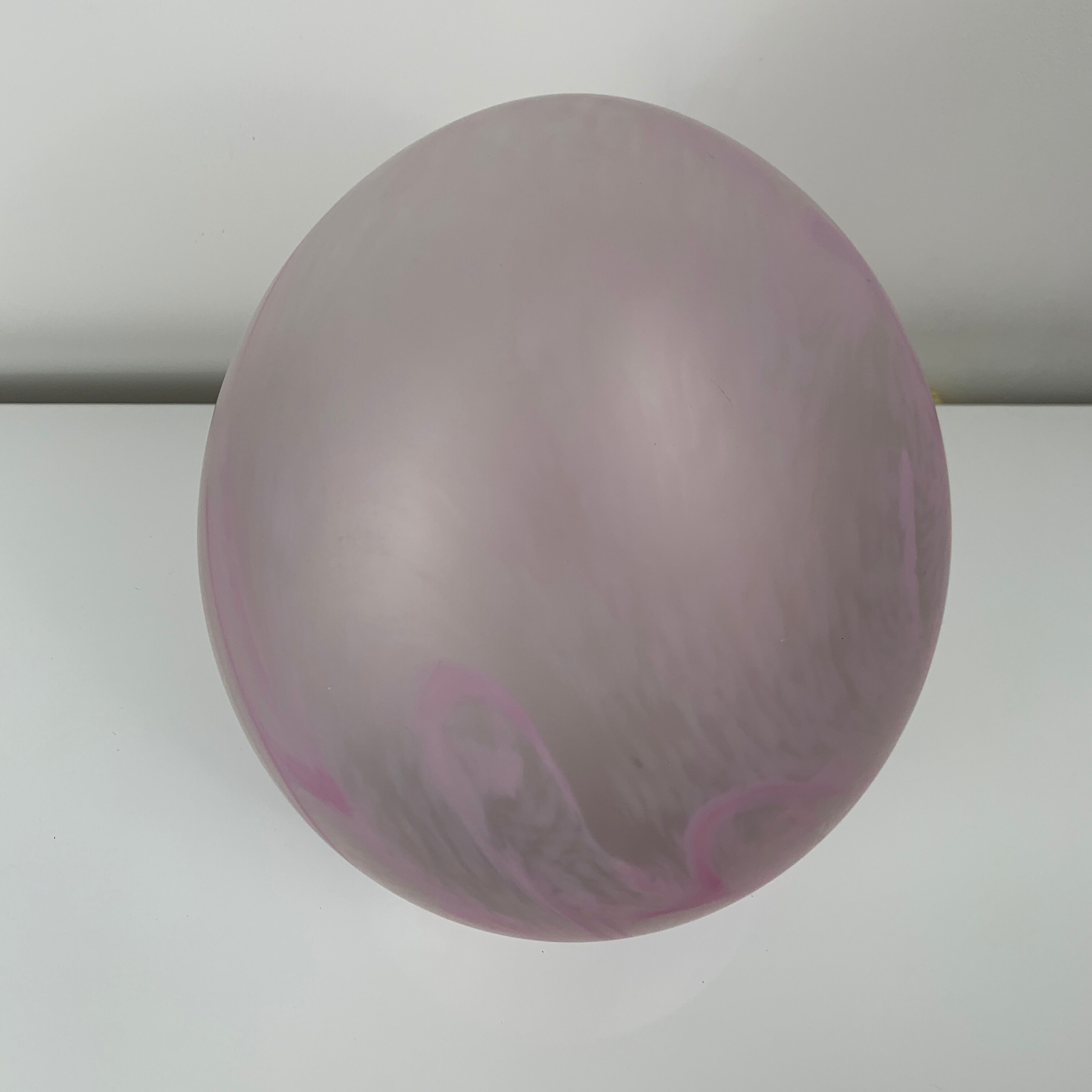 Vianne France blown glass Egg lamp XXL