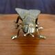 Cendrier mouche laiton 1970