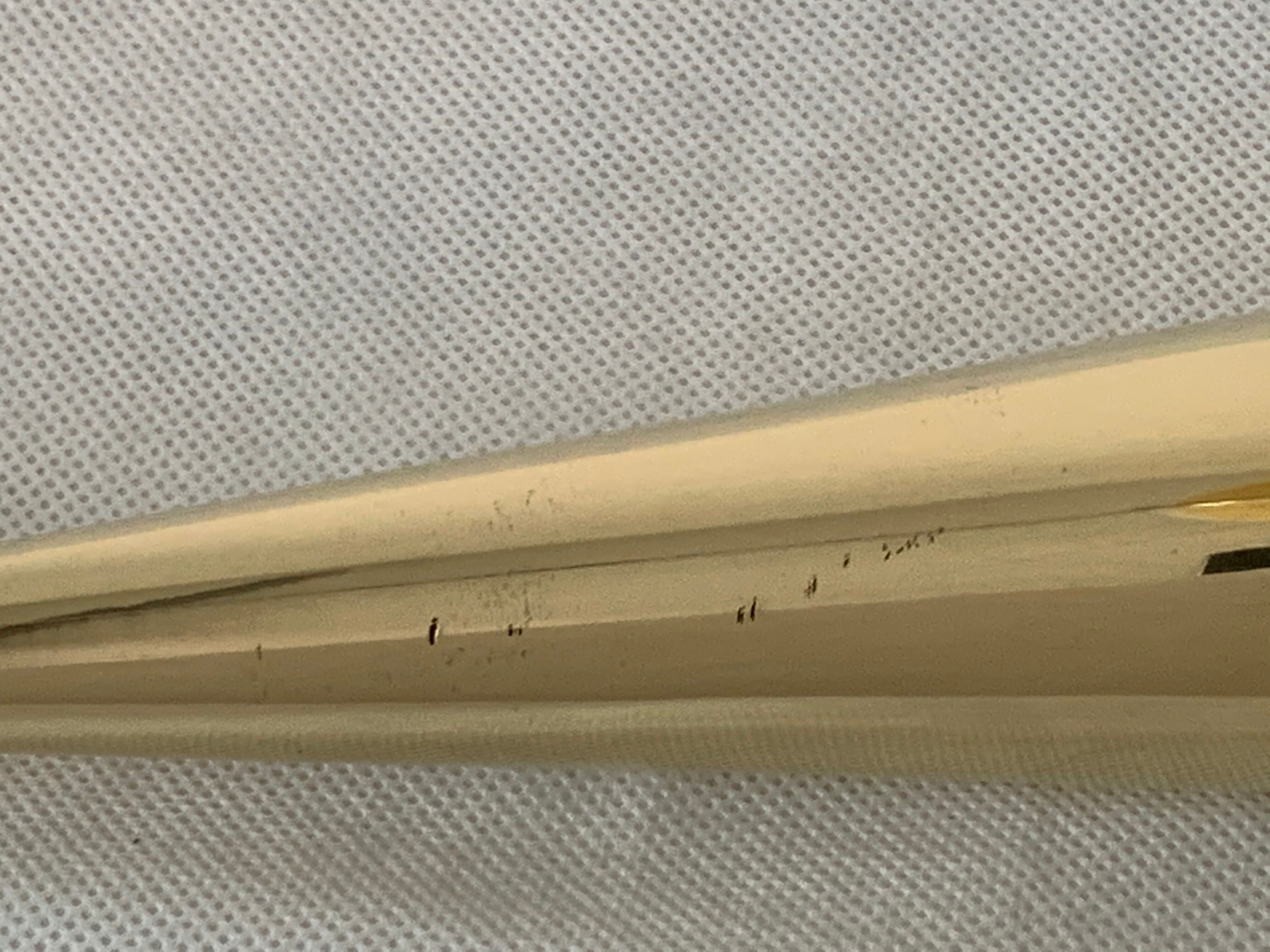 Pair of Lino Sabattini Cardinal brass vases for Christofle