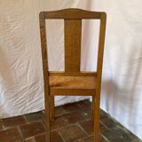 Art Deco leather chair