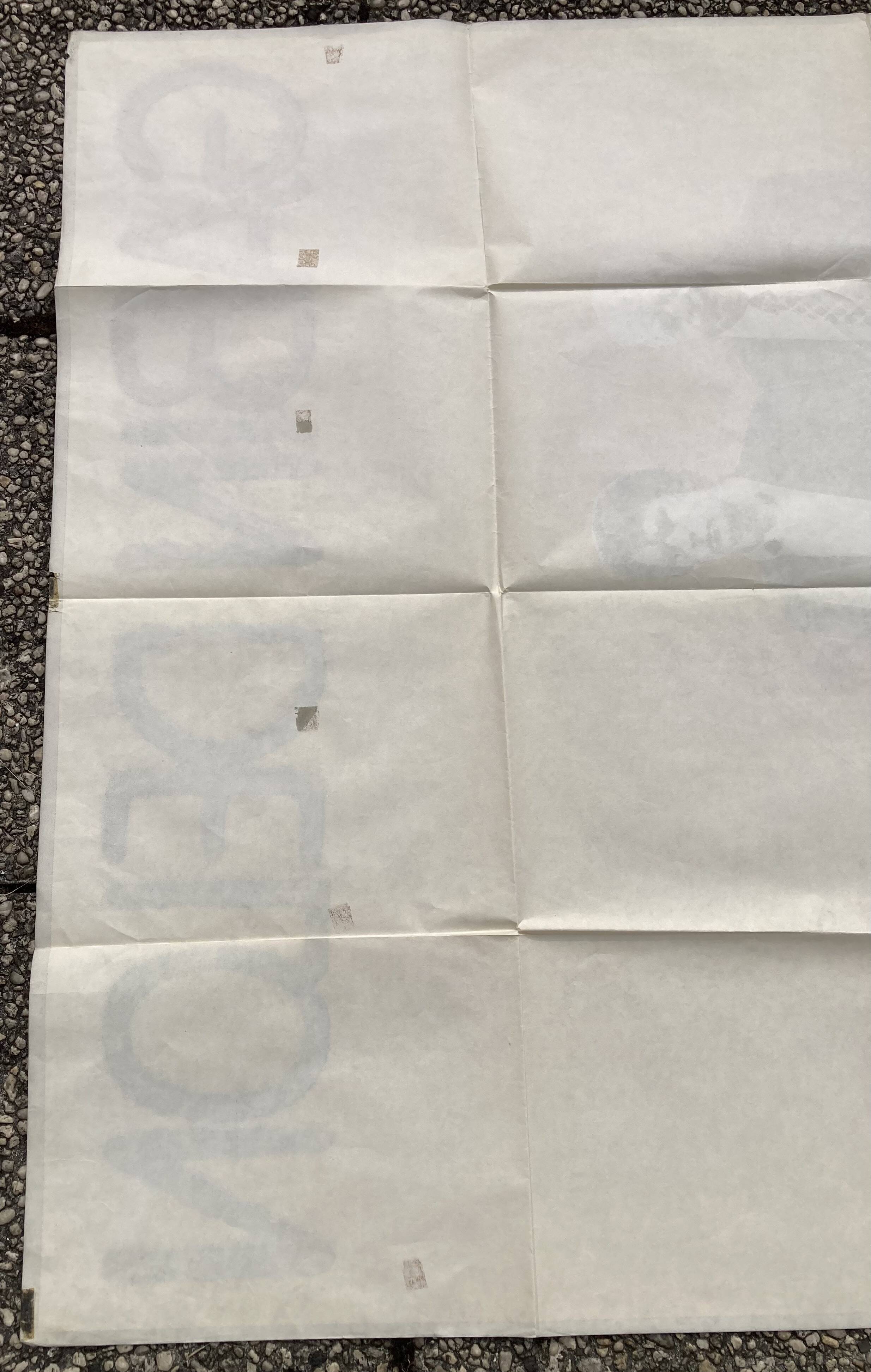 Original movie poster Two Men in the City Alain Delon Jean Gabin