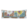 Vintage embroidered cushion cover 76x28 cm