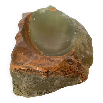 Vide poche cendrier onyx vert