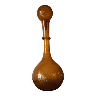 Biot blown glass bottle (50 cm)