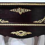 Middle Display Table in Stained Mahogany, Louis XV style, Napoleon III period – Mid-19th century