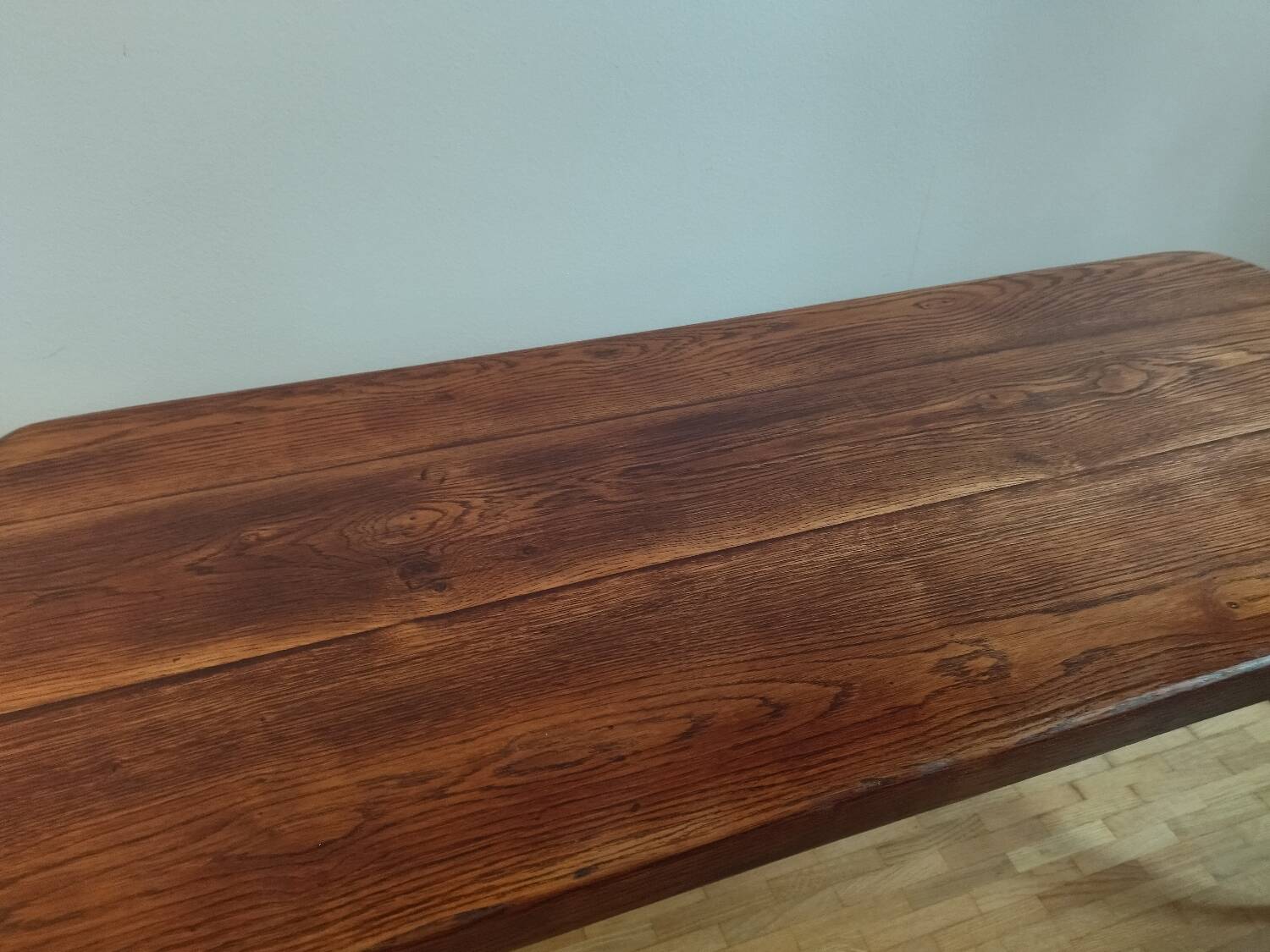 Vintage oak coffee table