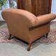 English club armchair in leather, modern production from the 1990s.
