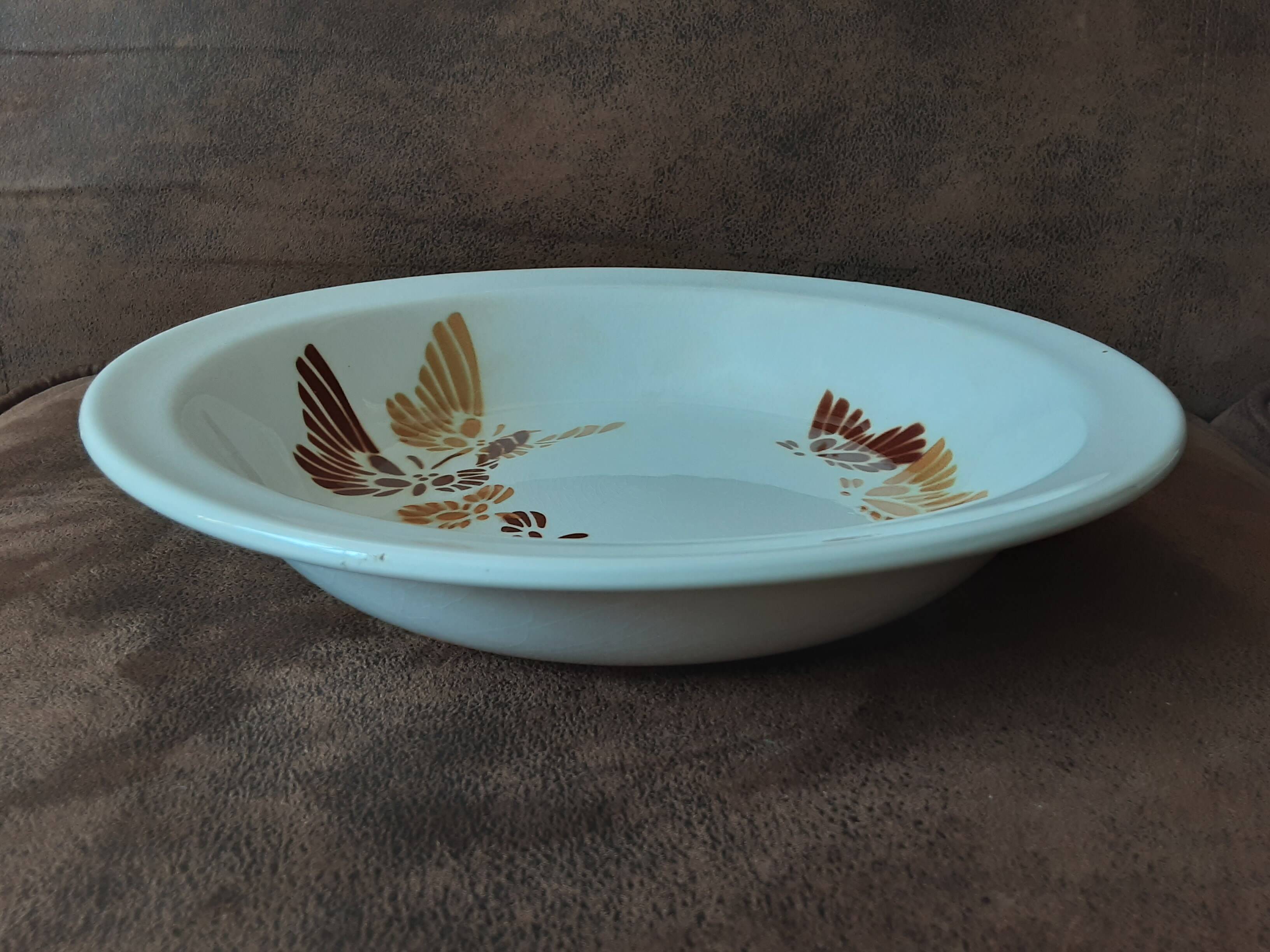 Sarreguemines salad bowl
